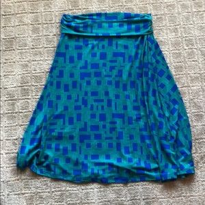 LulaRoe Azure- small- blue/green